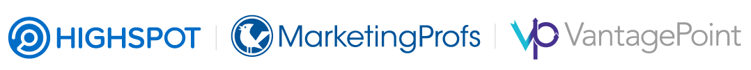 Highspot VantagePoint MarketingProfs logos.png